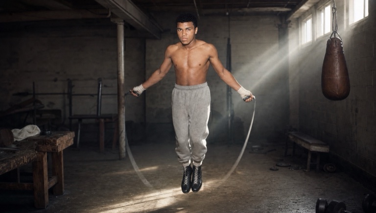 Count two, the rope