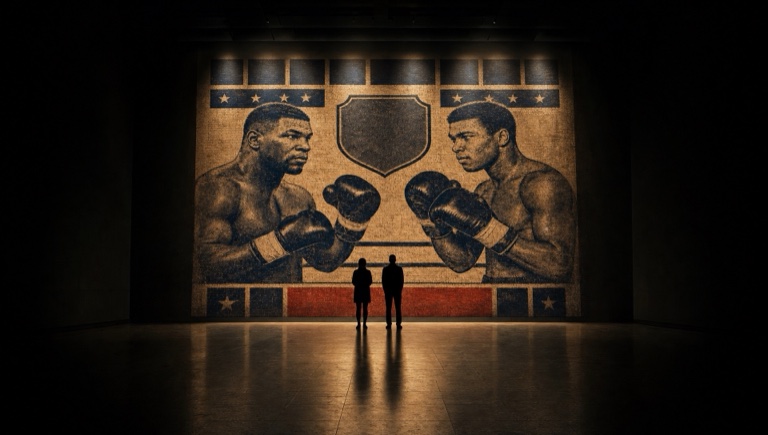 The hall at night