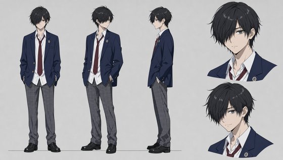 Kai model sheet