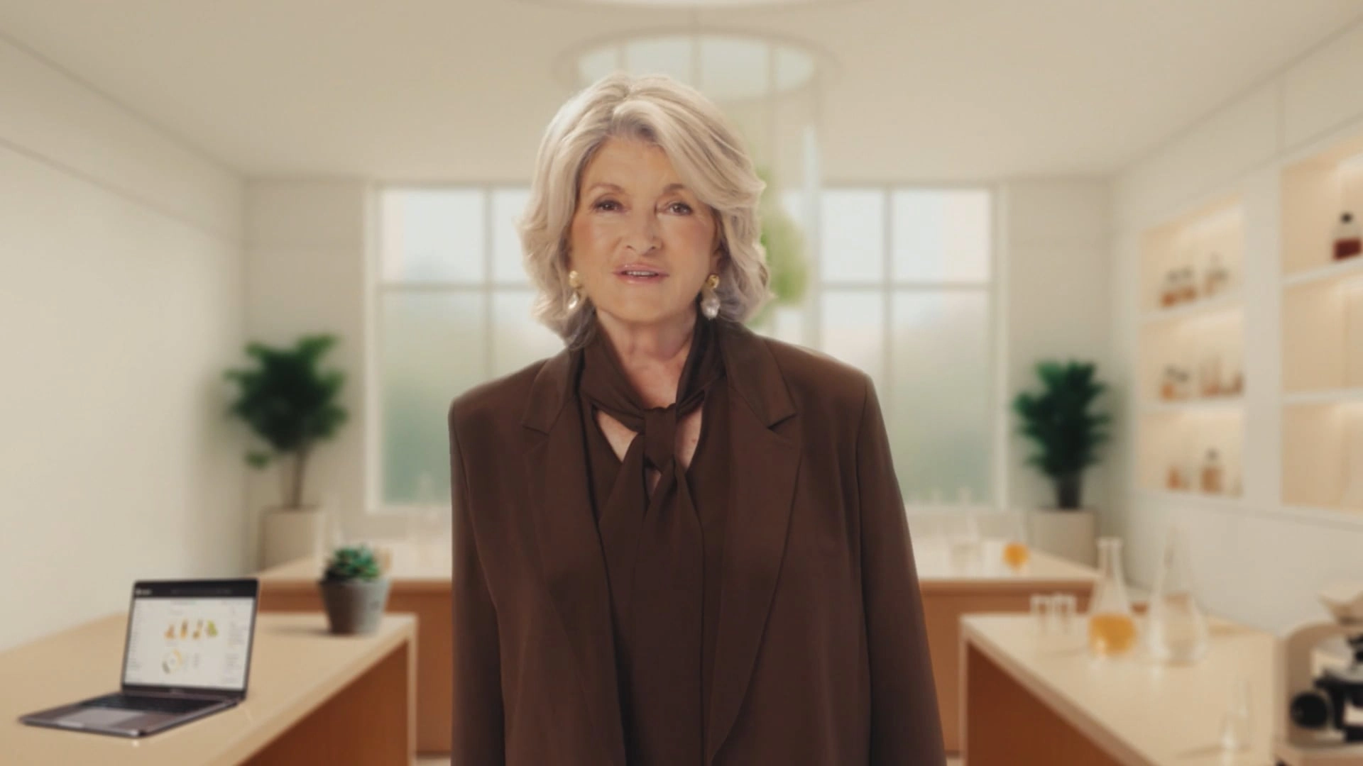 Martha Stewart and Shopify campaign frame