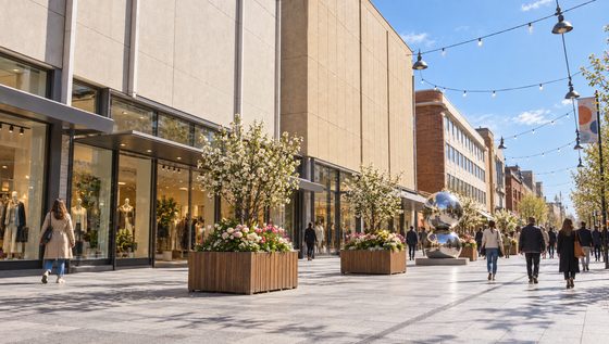 Rundle Mall in 2026, same view